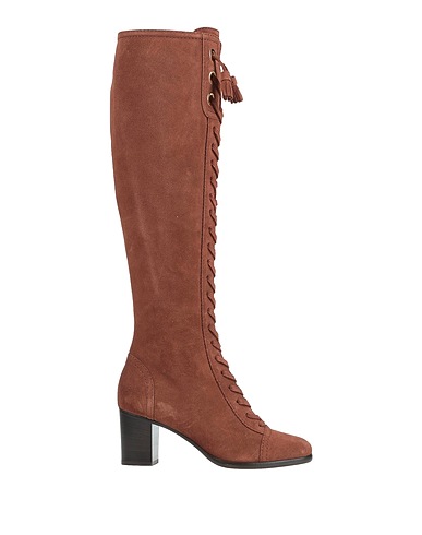 ALBERTA FERRETTI Boots Brown Leather