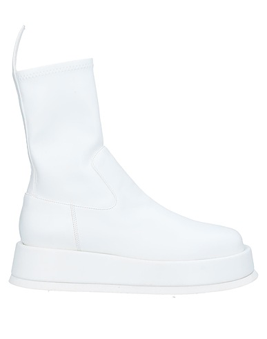 GIA / RHW Stiefelette Weiß Gewebefasern