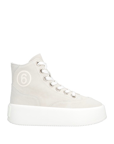 MM6 MAISON MARGIELA Sneakers Light grey Soft Leather