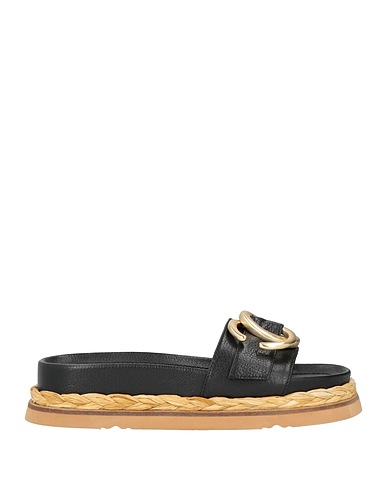 BRUNO PREMI Espadrillas Nero 100% Pelle di capra