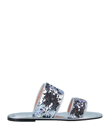 POLLINI Sandals Mauve Other Fibres, Soft Leather