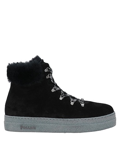 POLLINI Stivaletti Nero Pelle