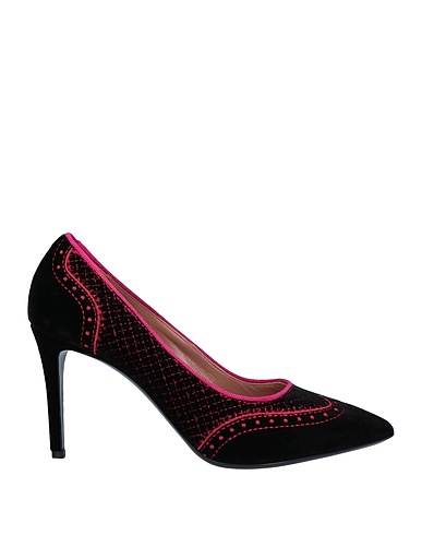 POLLINI Pump Black 100% Textile fibers