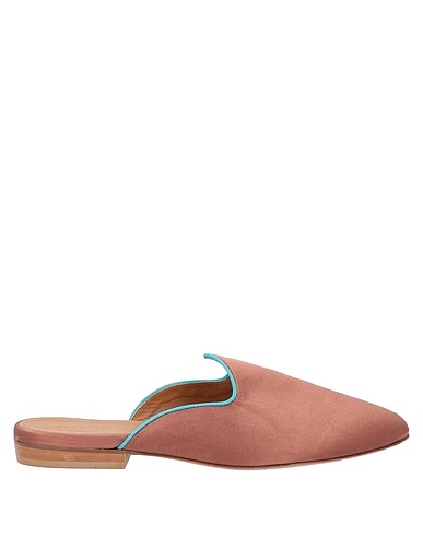 SLOANE ATTITUDE Mules and clogs Brown Textile fibres