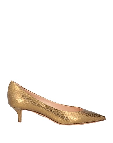 RODO Pump Gold Soft Leather