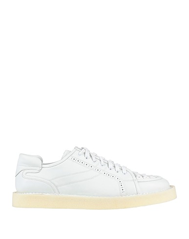 DOLCE&GABBANA Sneakers White Calfskin
