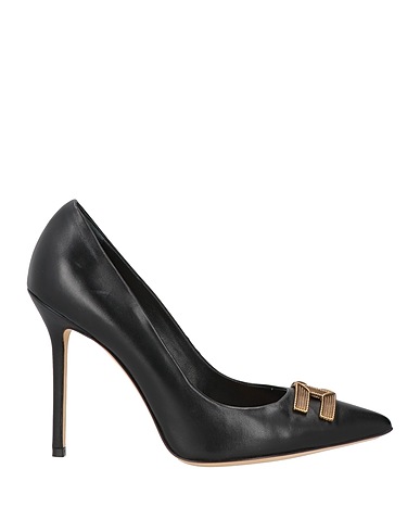 ELISABETTA FRANCHI Pump Black Soft Leather
