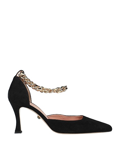 ILIO SMERALDO Court Black Soft Leather