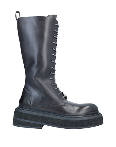 MARSÈLL Boots Charcoal Leather