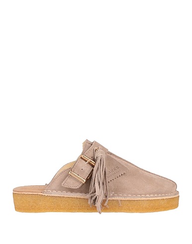 CLARKS ORIGINALS Mules and clogs TREK MULE
 Light brown Soft Leather