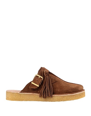 CLARKS ORIGINALS Mules and clogs TREK MULE
 Brown Soft Leather