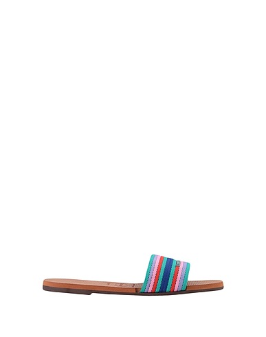 HAVAIANAS Sandals Green Textile fibres, Rubber