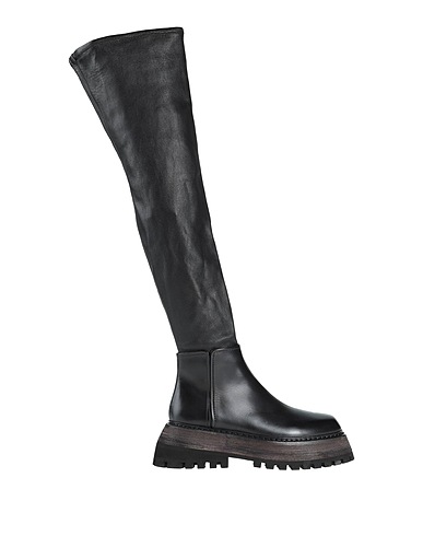 MARSÈLL Boots Black Soft Leather