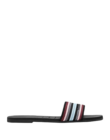 HAVAIANAS Sandals Black Textile fibres, Rubber
