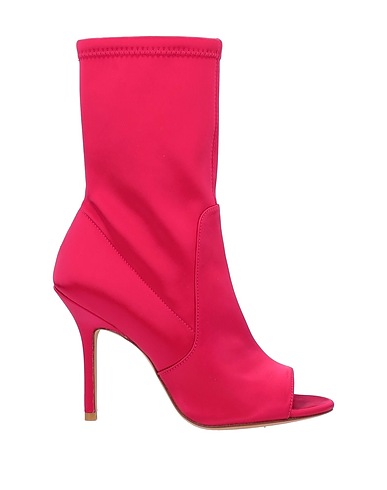 STUART WEITZMAN Ankle boot Fuchsia Textile fibres
