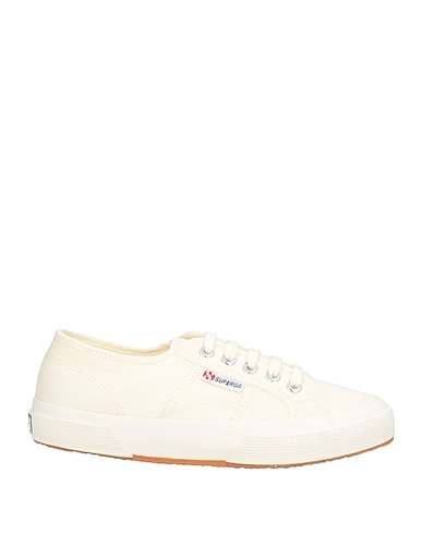SUPERGA Sneakers Jaune pastel Fibres textiles