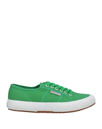 SUPERGA Sneakers Green Textile fibres