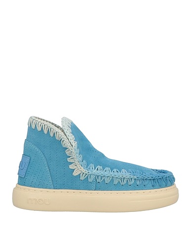 MOU Ankle boot Sky blue Cow leather