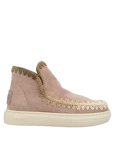 MOU Ankle boot Taupe Cow leather