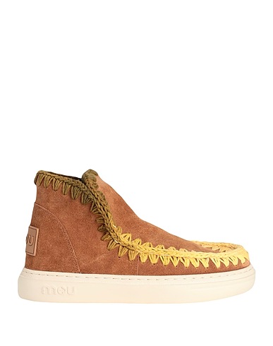 MOU Stiefelette Kamel Rindsleder