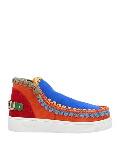 MOU Ankle boot Bright blue Cow leather