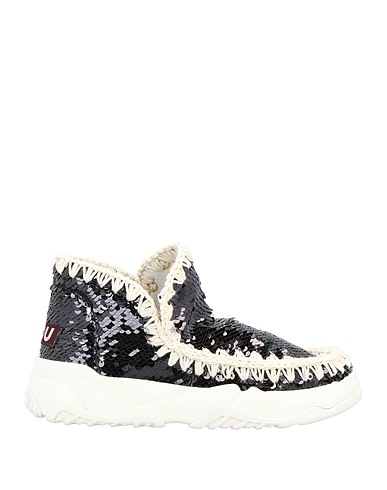 MOU Ankle boot Black Textile fibres