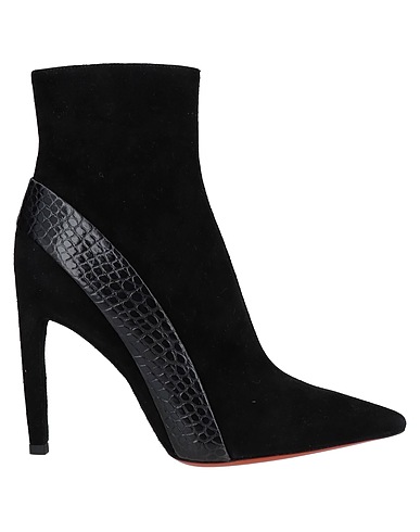 SANTONI Ankle boot Black Leather