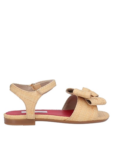 DOLCE&GABBANA Sandals Beige Straw