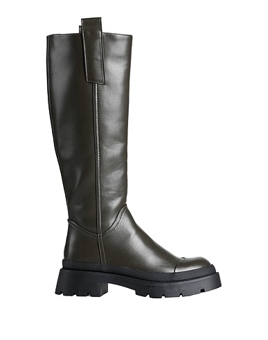 NA-KD Boots Dark green 100% Polyurethane
