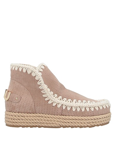 MOU Ankle boot Taupe Leather