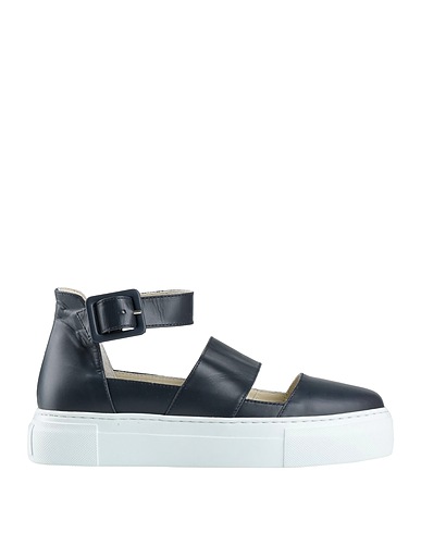 ARCHIVIO,22 Ballerines Bleu marine Cuir