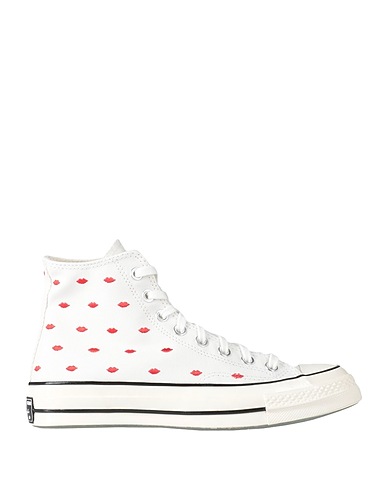CONVERSE Sneakers CHUCK 70 HI BLACK/UNIVERSITY RED/EGRET
 Blanco Fibras textiles