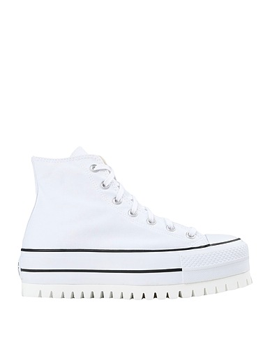 CONVERSE Sneakers CTAS LIFT CANVAS LTD HI WHITE
BIANCO Fibre tessili