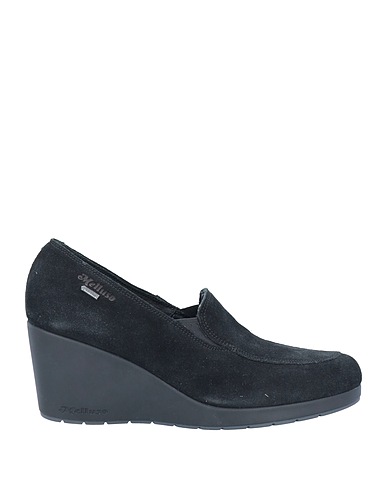 MELLUSO Loafers Black Leather