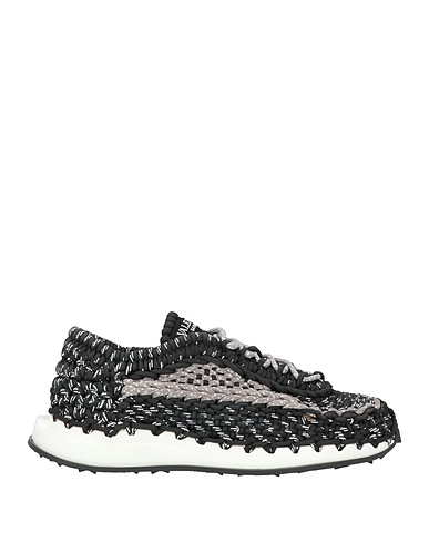 VALENTINO GARAVANI Sneakers Black Textile fibers