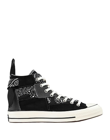 CONVERSE Sneakers CHUCK 70 CANVAS LTD HI BLACK PAISLEY
 Black Textile fibers