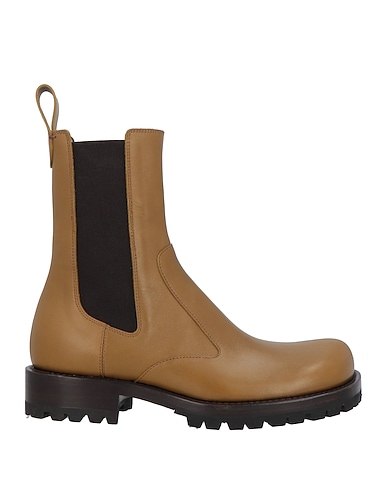 DRIES VAN NOTEN Ankle boot Mustard Soft Leather