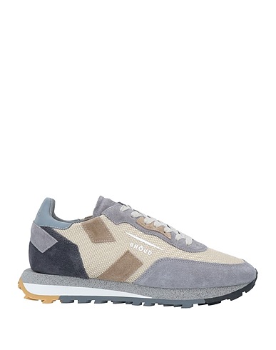 GHŌUD Venice Sneakers Grey Soft Leather, Textile fibres