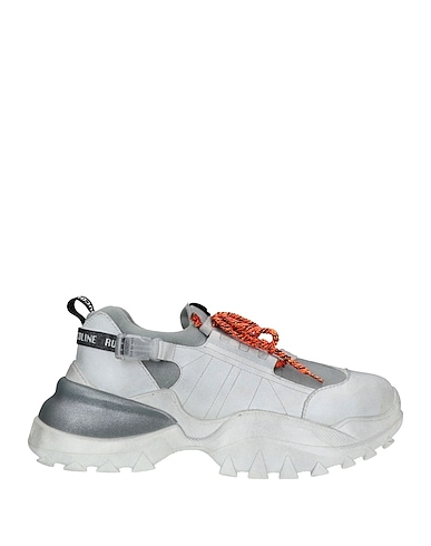 RUCOLINE Sneakers Light grey Soft Leather, Textile fibres