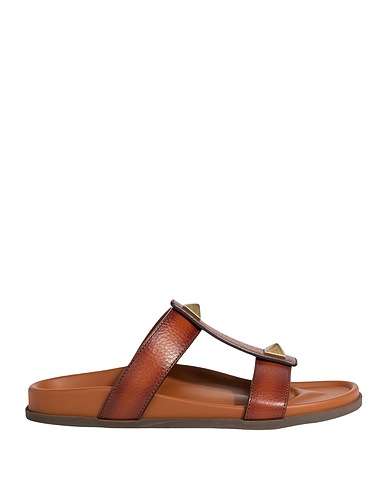 VALENTINO GARAVANI Sandals Brown Soft Leather