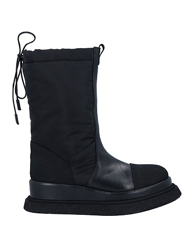 PREMIATA Stivaletti Nero Pelle, Fibre tessili