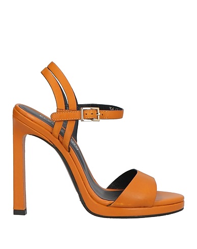 ELVIO ZANON Sandals Tan Soft Leather