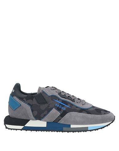 GHŌUD Venice Sneakers Grey Leather, Textile fibres