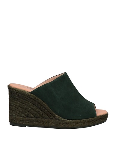 GAIMO Espadrilles Emerald green Soft Leather
