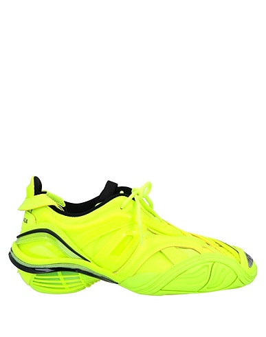BALENCIAGA Sneakers Giallo Fibre tessili, Gomma