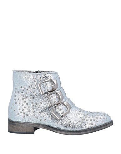 MARIA Ankle boot Silver Leather