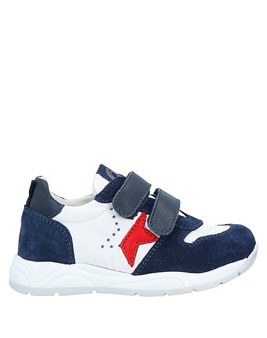 WALKEY Sneakers Bleu nuit Cuir, Fibres textiles