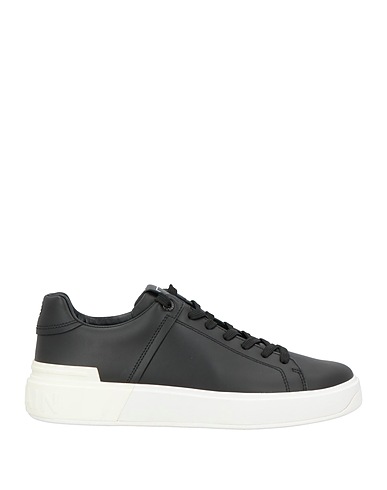 BALMAIN Sneakers Negro Cuero