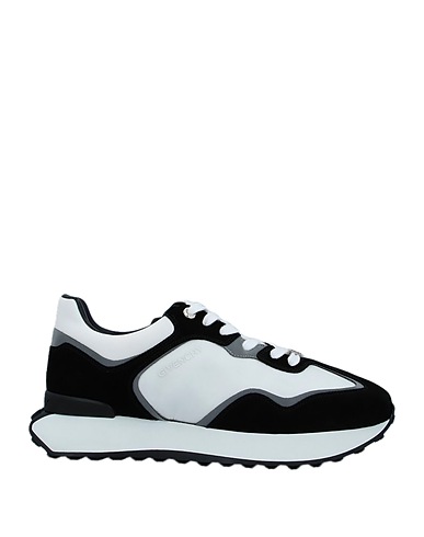 GIVENCHY Sneakers Black Soft Leather, Textile fibres