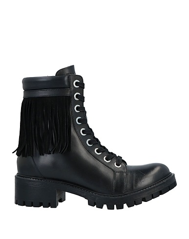 TWINSET Ankle boot Black Soft Leather